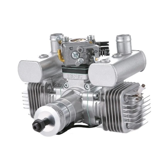 Rcgf Stinger 30cc Twin 2 Cycle Type de piston Support de moteur à essence 1808 1810 1908 pour Rc Uav Airplane Fixed-wing